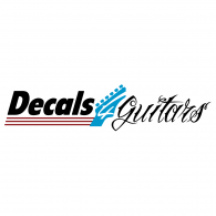 Decals4guitars logo vector logo