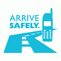 Arrive Safely logo vector logo