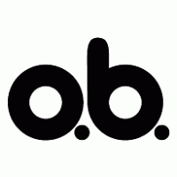 o.b. logo vector logo
