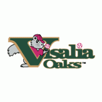 Visalia Oaks logo vector logo
