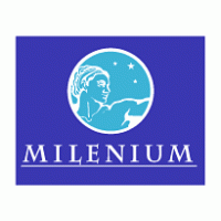 Milenium logo vector logo