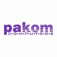 Pakom Computers logo vector logo