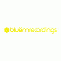 Bluem Recordings logo vector logo