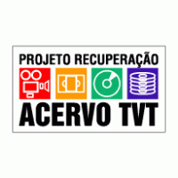 Acervo TVT logo vector logo