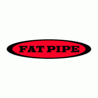 Fat pipe logo vector logo