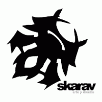 SKARAV arte y diseño logo vector logo