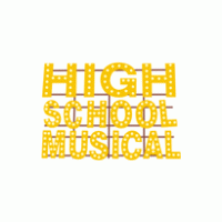 high school musical logo vector logo