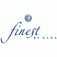 finest by nana logo vector logo