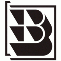 Znak budowlany B logo vector logo
