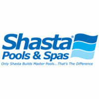 Shasta Pools and Spas logo vector logo