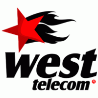 West Telecom logo vector logo
