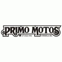 Primo Motos logo vector logo