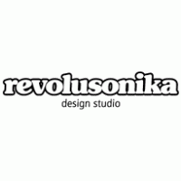 revolusonika logo vector logo