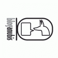 bloganubis logo vector logo