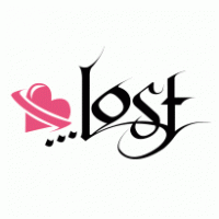 lost girl logo vector logo