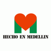 HECHO EN MEDELLIN logo vector logo