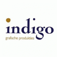Indigo grafische produkties logo vector logo