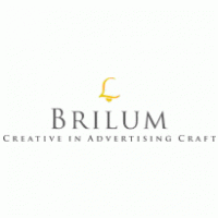 Brilum Advertising logo vector logo