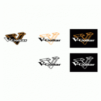 V-Guitar logo vector logo