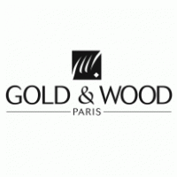 GOLD & WOOD logo vector logo