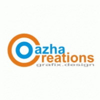 Oazha Creations logo vector logo