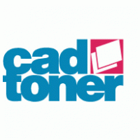 Cad toner logo vector logo