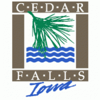 Cedar Falls, Iowa logo vector logo