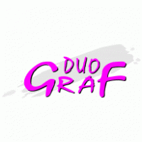 Duograf logo vector logo