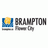 Brampton – Flower City logo vector logo
