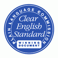 Clear English Standard logo vector logo
