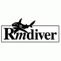 Real Man Divers / RM Diver logo vector logo