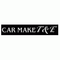 Car Make T&E logo vector logo