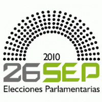 Elecciones Parlamentarias 26 Sep 2010 logo vector logo