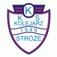 KS Kolejarz Stróże logo vector logo