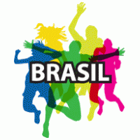 brasil people logo vector logo