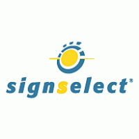 Signselect logo vector logo