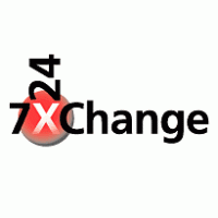 7×24 Exchange logo vector logo