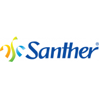 Santher logo vector logo