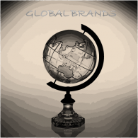 Global Brands Magazine logo vector logo