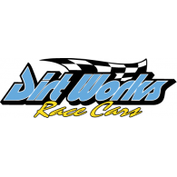 Dirt Works Race Cars logo vector logo