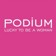 Podium (multidesigner lounge boutique) logo vector logo