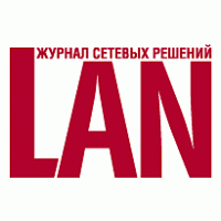 LAN Magazine logo vector logo