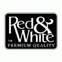 Red & White logo vector logo