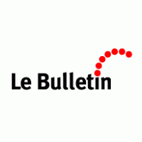 Le Bulletin logo vector logo