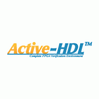 Active-HDL logo vector logo
