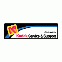 Kodak Service & Support logo vector logo