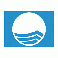 Blue Flag logo vector logo