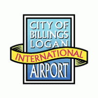 City Billings Logan International Airport logo vector logo