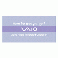 Vaio – How far can you go? logo vector logo