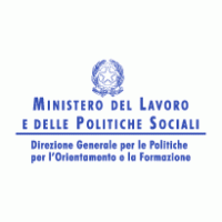 Ministero del Lavoro logo vector logo